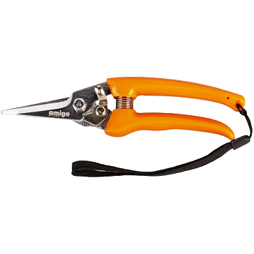 Изображение товара Мини секатор для огорода Amigo 76404 с пружинным типом привода