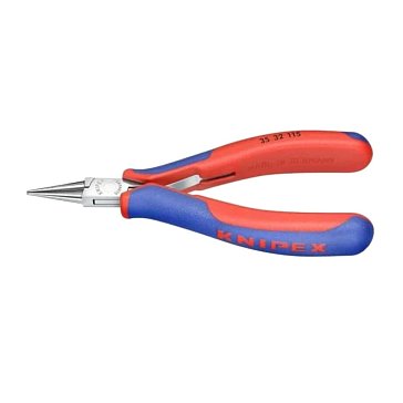 Изображение товара Круглогубцы захватные для электроники Knipex KN-3532115, 115 мм, 2-компонентные ручки
