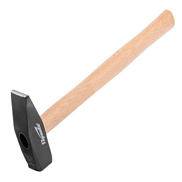 Изображение товара Молоток Sparta слесарный 102135 0.7 кг квадратная боёковая часть, деревянная рукоятка