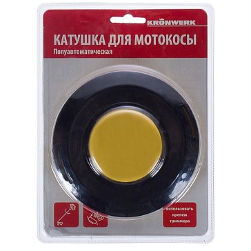 Изображение товара Полуавтоматическая катушка для триммера Kronwerk 96352