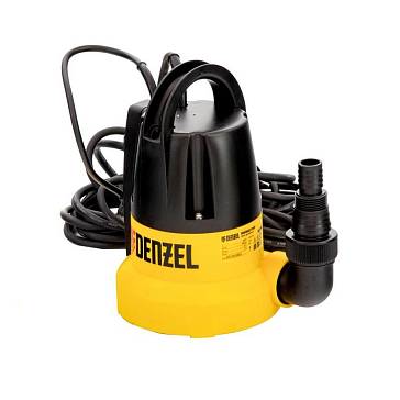 Изображение товара Садовый электрический насос Denzel DP500E 1123711 (500 Вт, макс. напор 7 м, производительность 116 л/мин)