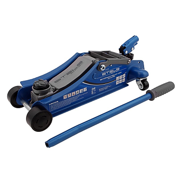 Изображение товара Подкатной гидравлический домкрат Stels Low Profile 51131 (2 т, высота подъема 100-350 мм)