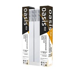 Радиатор биметаллический Oasis Eco 500/80 4 секции