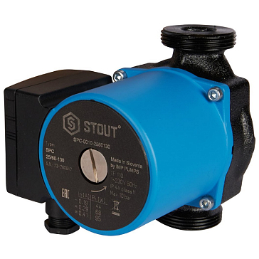 Изображение товара Циркуляционный насос Stout 25/60-130, SPC-0010-2560130