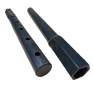 Изображение товара Удлинители вал Forza 03.02.36 30 мм, длина 337 мм, черный цвет