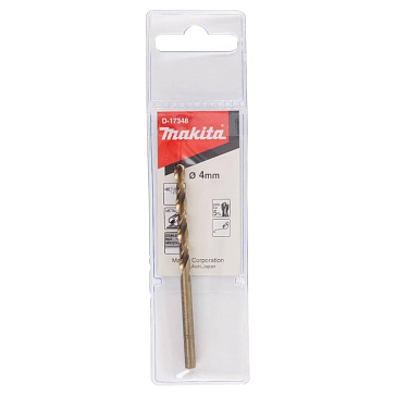 Изображение товара Сверло по металлу Makita D-17348, HSS-Co, 4х43x75