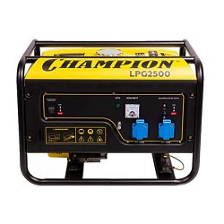 Газовый (газопоршневой) генератор Champion LPG2500 (мощность 2 кВт, число фаз: 1, воздушное охлаждение)