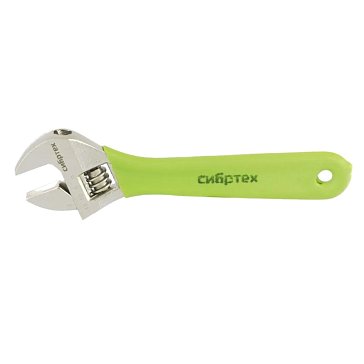 Изображение товара Ключ разводной Сибртех 15524, 150 мм, никелированный