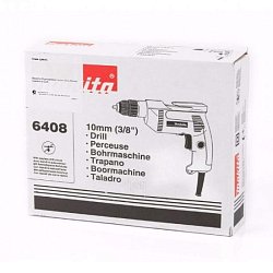 Дрель сетевая Makita 6408 (по металлу, мощность инструмента 530 Вт)