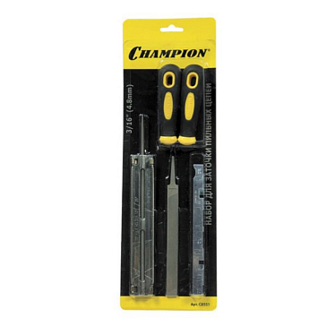Изображение товара Набор для заточки пильных цепей Champion 4.8 мм C6551