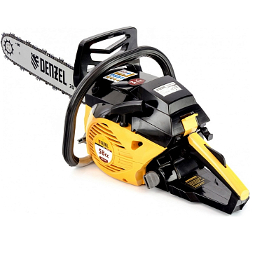 Изображение товара Бензиновая цепная пила Denzel DGS-5820 мощностью 4.1 л.с.