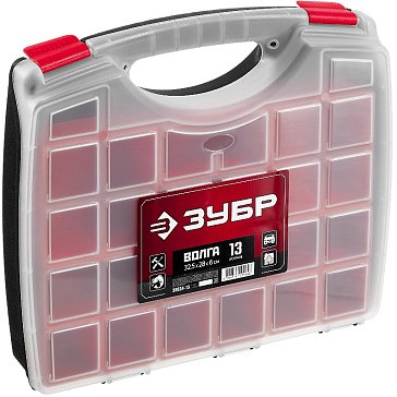Изображение товара Органайзер Зубр ВОЛГА-13 38034-13 для мелочей и метизов, пластик