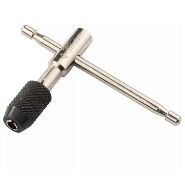 Изображение товара Метчикодержатель Зубр "Мастер" 28135-70, Т-образный, вороток с фиксирующим шариком, М3-М8 L-70мм/L-100мм 