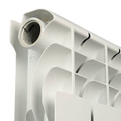 Радиатор биметаллический Rommer Profi BM 500 BI500-80-80-150 RBM-1210-050006, 6 секций (RAL9016)