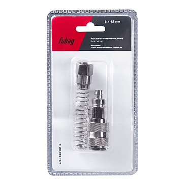 Изображение товара Разъемное соединение рапид Fubag для шланга 8x12 мм, 1 шт.