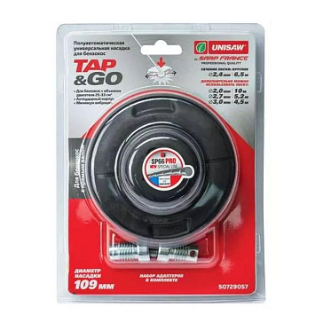 Изображение товара Насадка универсальная Unisaw TAP&GO 50729057 109 мм триммерная головка