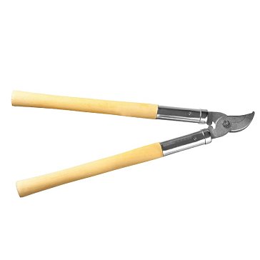 Изображение товара Плоскостной сучкорез Росток 40206 (углеродистая сталь, закалено, деревянные рукоятки длина 500 мм)
