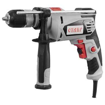 Изображение товара Дрель ударная Ставр ДУ-13/750БК с мощностью 750 Вт и быстрозажимным патроном
