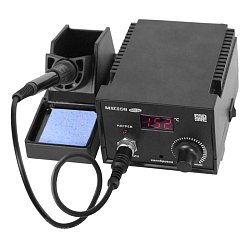 Малогабаритная паяльная станция Мегеон 00336 к0000019535 регулируемая