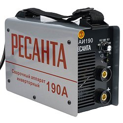 Инверторный сварочный аппарат Ресанта САИ 190, ток 190 А