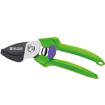Изображение товара Палисад Секатор с наковальней 190 мм, пружинный, фиксатор, Германия