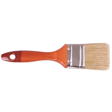 Изображение товара Кисть плоская Лакра Профи 0104111 натуральная щетина 38 мм качественный инструмент