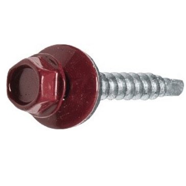 Изображение товара Саморез кровельный Starfix SMC2-101690-200 4.8х29 мм цинк шайба RAL 3003 200 шт