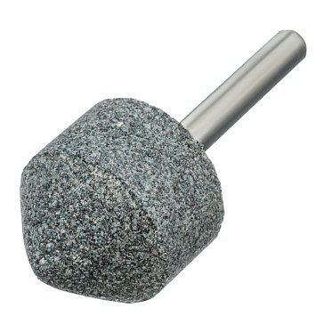 Изображение товара Шарошка абразивная Denzel 76021 для дрели конус 25x25 мм 6 мм хвостовик