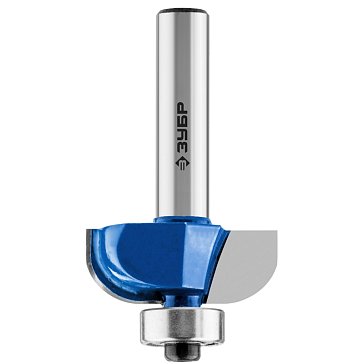 Изображение товара Фреза кромочная калевочная №2 Зубр Профессионал 25.4x10 мм радиус 6.3 мм