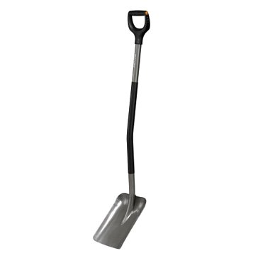 Изображение товара Совковая лопата Fiskars 1066712 прочная стальная конструкция комфортная ручка
