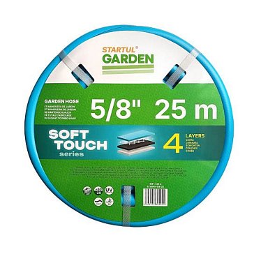 Изображение товара Гидрополивочный шланг Startul Garden Soft Touch 25м 5/8 дюймов Германия