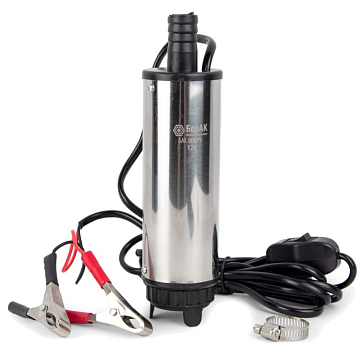 Изображение товара Насос перекачки топлива погружной БелАК 12V d50 (съемный фильтр) БАК.00075