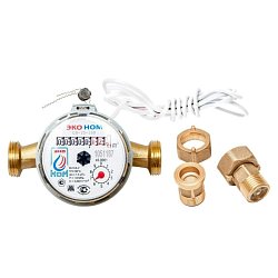 Счетчик воды универсальный с КМЧ-15-ОК ЭКО НОМ 15-110