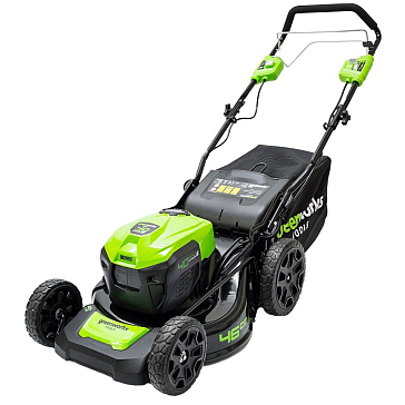 Изображение товара Аккумуляторная газонокосилка Greenworks GD40LM46SPK5 с АКБ 5 Ач