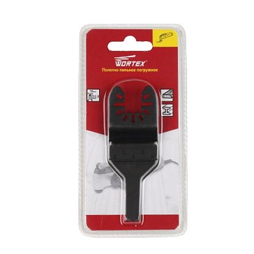 Изображение товара Полотно пильное погружное Wortex SB02A103318, 10 мм, по дереву и металлу