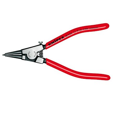 Изображение товара Щипцы для внешних стопорных колец Knipex KN-4611G0, ограничитель, прямые губки, Ø 1.5-4 мм, длина 140 мм