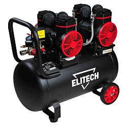 Компрессор безмаслянный Elitech КПБ 500/50М-В 200564