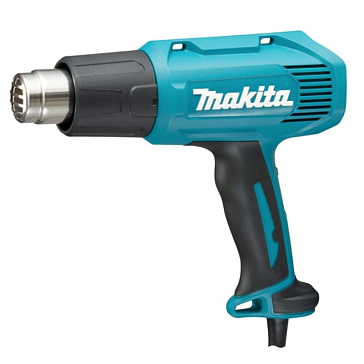 Изображение товара Строительный фен Makita HG5030K 1600 Вт с регулировкой температуры и насадками