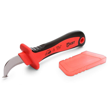 Изображение товара Нож изолированный с пяткой КВТ НМИ-01 63845 диэлектрический для электромонтажа