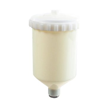 Изображение товара Бачок для покрасочного пистолета Jonnesway AS-0013 нейлоновый 0.6 л