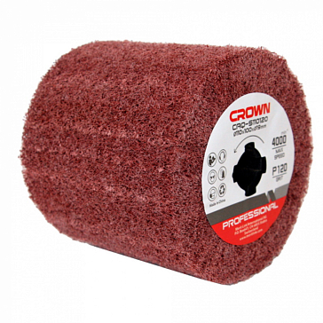 Изображение товара Абразивная щетка Crown CAQ-S110120 для УШМ, 110 мм, стальная