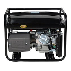 Газовый генератор для дома Huter DY6500LX (электростартер, номинальная мощность двигателя 5 кВт)