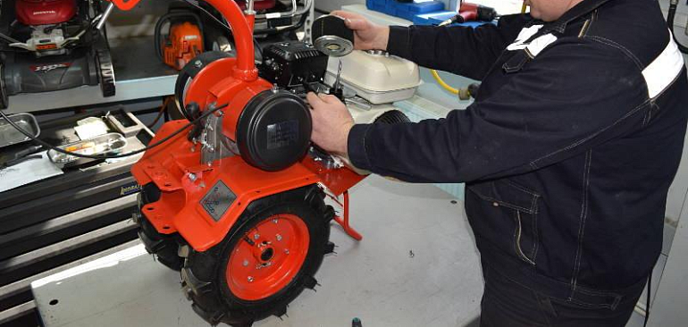 Ремонт мотоблоков своими руками