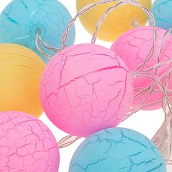 Гирлянда светодиодная "Карамельки" Neon-Night 304-001 1889638, 1.5м 10LED прозрачный ПВХ питание USB 