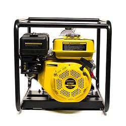 Садовая бензиновая мотопомпа Champion GTP80 (двиг. 4 такта, объем топливного бака 3.6 л, ручной стартер)