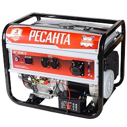 Бензиновый электрогенератор Ресанта БГ 9500 Э