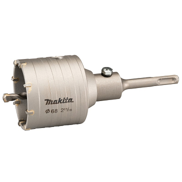 Изображение товара Твердосплавная коронка Makita SDS-plus 68х175 мм с адаптером и центрирующим сверлом