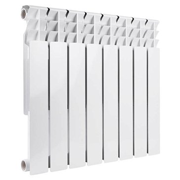 Изображение товара Биметаллический радиатор Rommer Optima BM 500 8 секций для отопления