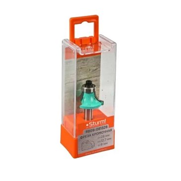 Изображение товара Фреза кромочная калевочная с подшипником Sturm RB09-081328, 12,7 мм, DxHxL 28x12,7x57 мм, хв.8