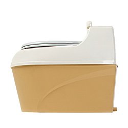 Биотуалет торфяной (компостный) Piteco 506 для загородного дома (с крышкой)